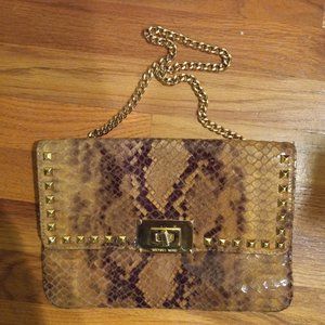 MICHAEL Michael Khors Reptile Clutch
